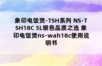 象印电饭煲-TSH系列 NS-TSH18C 5L银色品质之选 象印电饭煲ns-wah18c使用说明书